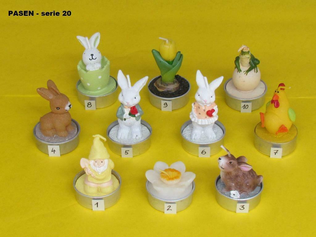 Pasen theelichtjes - serie 20, Ophalen of Verzenden, Nieuw