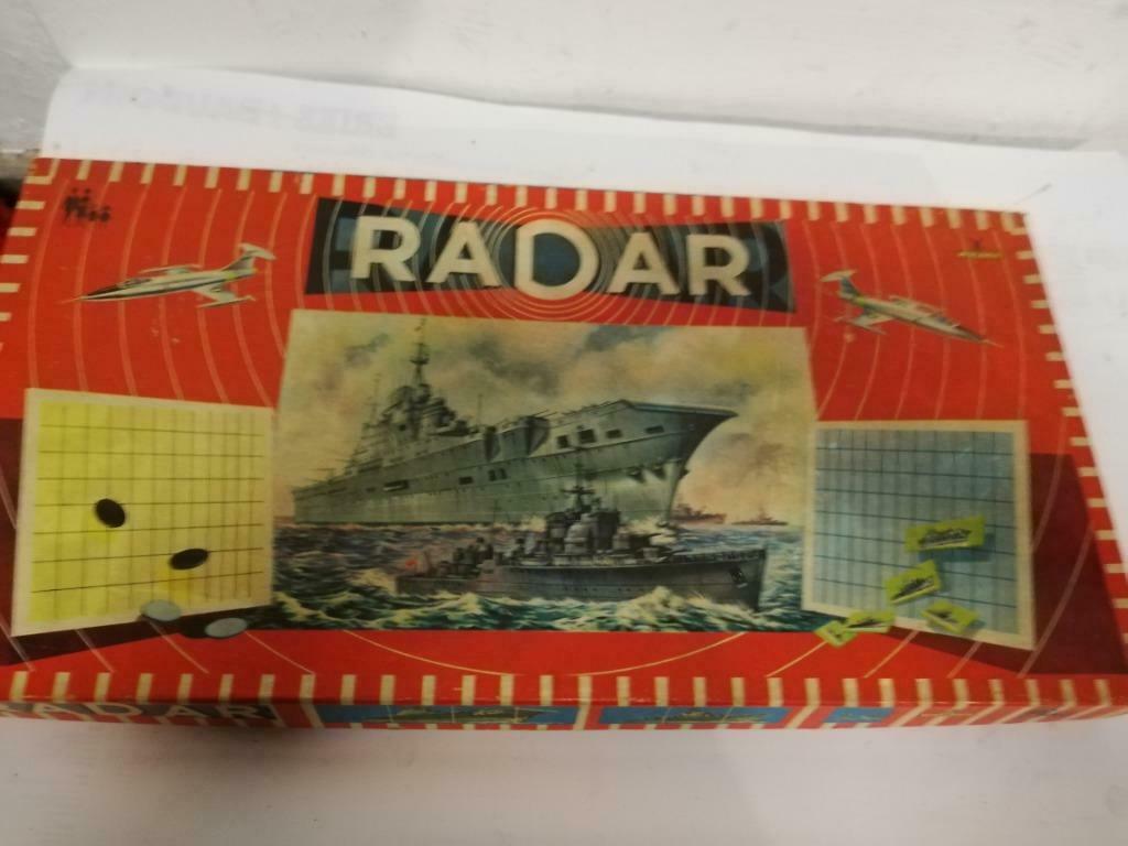 Retro speelgoed set: het radar spel van Mulder, Een of twee spelers, Ophalen of Verzenden, Gebruikt, Mulder