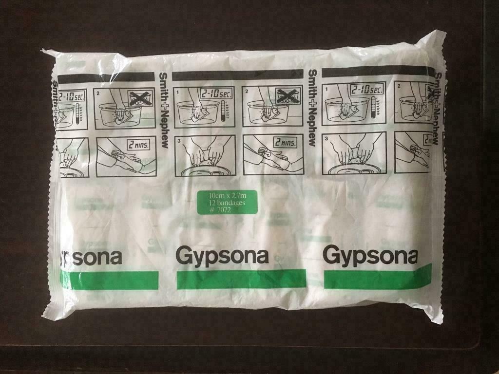 Pansement en plâtre 12 rouleaux - NOUVEAU, Enlèvement ou Envoi, Neuf