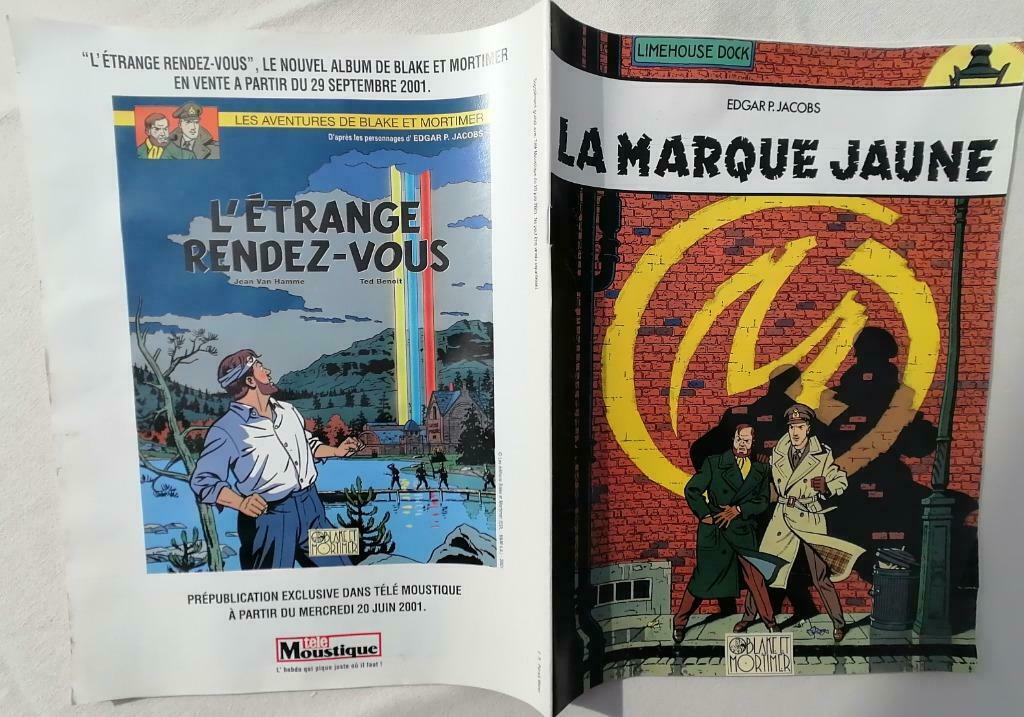 2 BLAKE MORTIMER -1999 -2001, Plusieurs BD, Enlèvement ou Envoi, Neuf, Edgar P. Jacobs