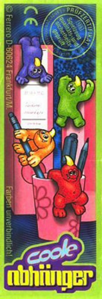 Kinder Surprise Coole Abhänger: 2002 DE 1 Bpz, Verzenden, Zo goed als nieuw