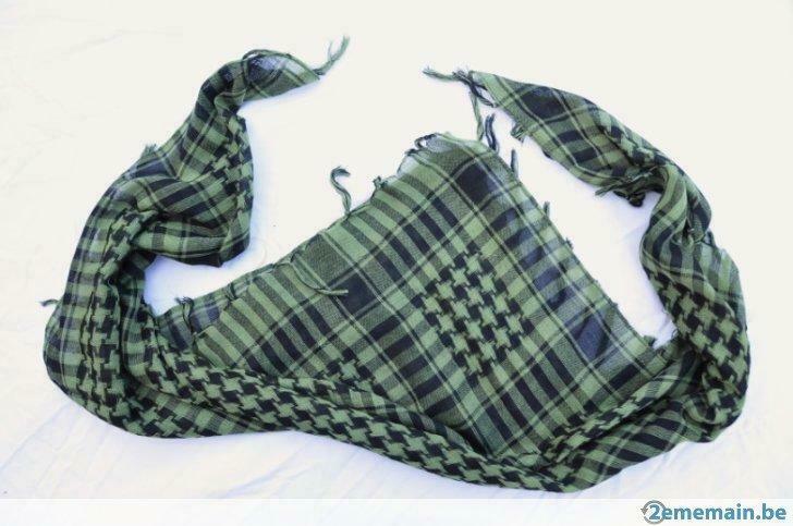 keffieh - kéfié F602, Enlèvement, Porté, Écharpe