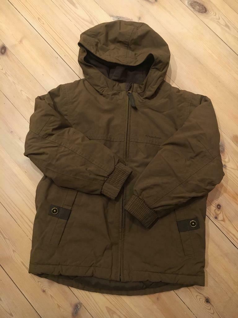 Bruine skijas maat 110, 5 jaar, Ophalen, Zo goed als nieuw, Bruin