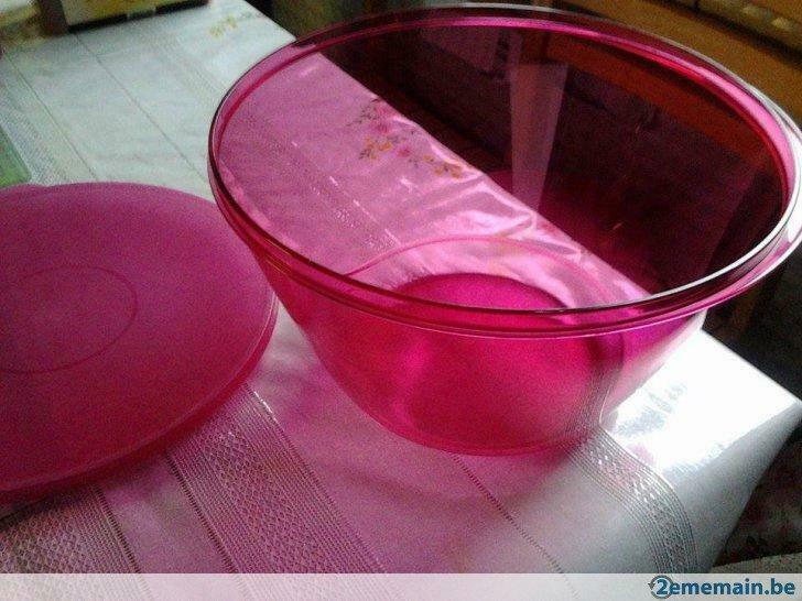 2 plats roses Tupperware avec lers couvercles, Ophalen of Verzenden, Nieuw