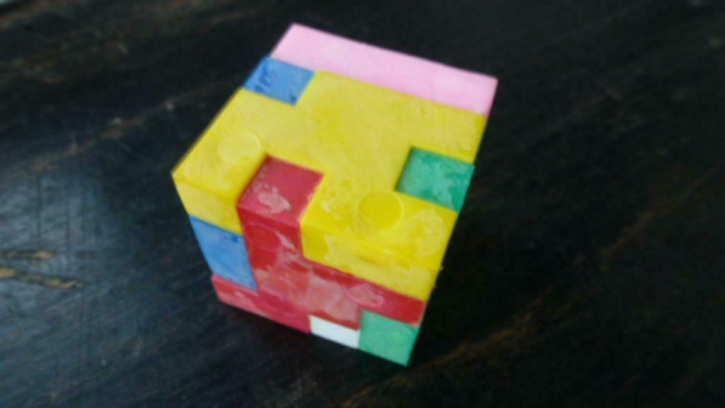 Puzzel kubus, Hobby en Vrije tijd, Ophalen of Verzenden, Nieuw, Rubik's of 3D-puzzel