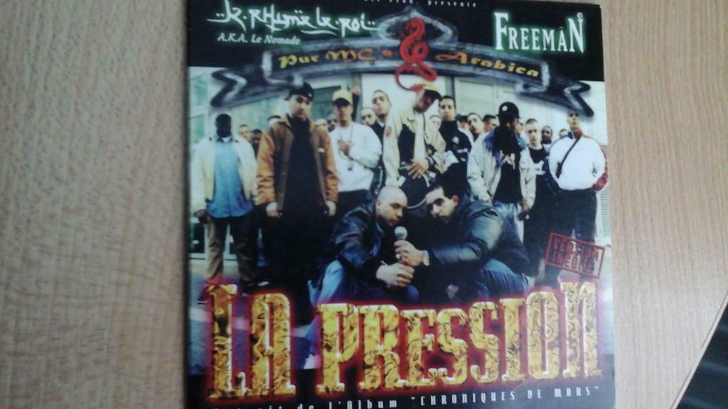 cd 2 tracks rap pressure aka vintage '90, 1 single, Ophalen of Verzenden, Hiphop en Rap