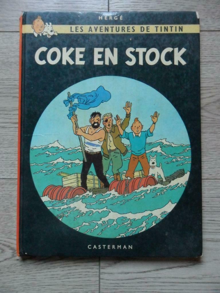 Les aventures de Tintin - Coke en stock - Hergé, Une BD, Enlèvement ou Envoi, Utilisé
