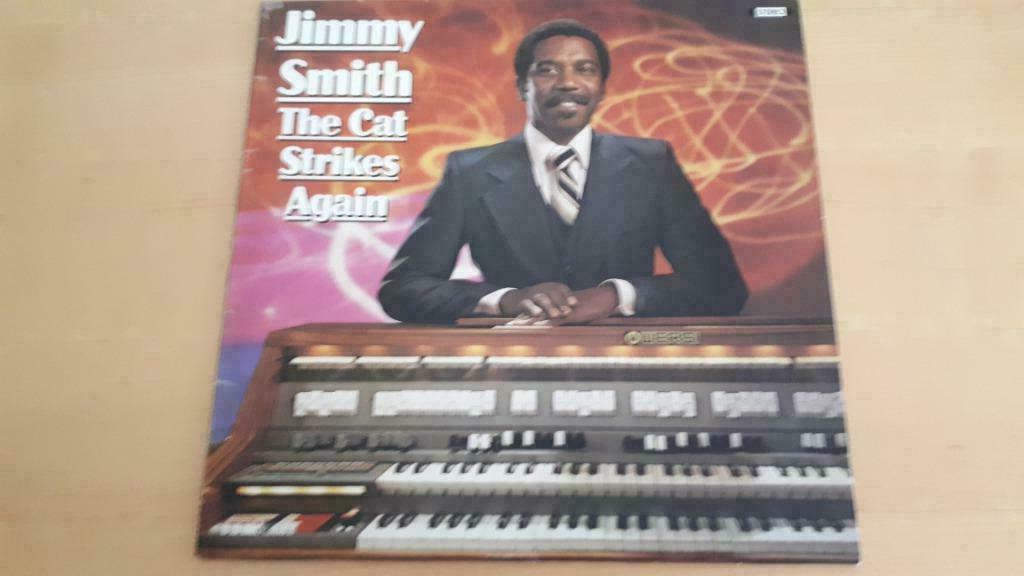 JImmy Smith LP 1980 The Cat Strikes Again Near Mint (Funk), Ophalen of Verzenden, 1960 tot 1980, Jazz