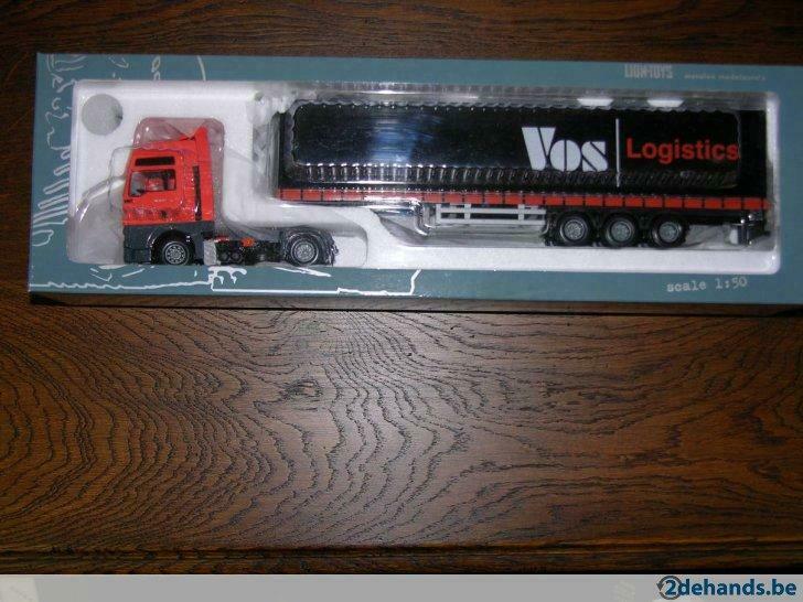 Schaalmodel Vrachtwagen Vos Logistics 1/50 #12, Ophalen, Nieuw, Truck