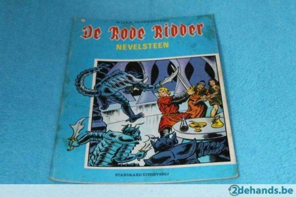 Nr 93 Nevelsteen - De rode ridder - 1ste druk, Ophalen of Verzenden, Gelezen