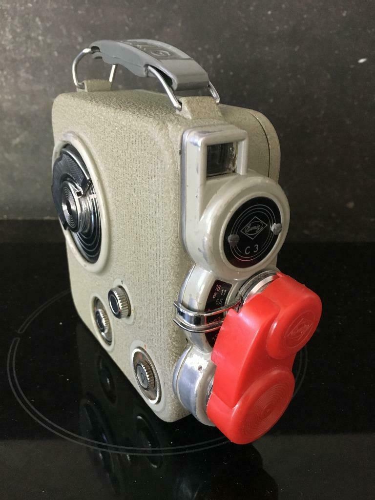 vintage EUMIG C3  8 mm filmcamera, Enlèvement ou Envoi