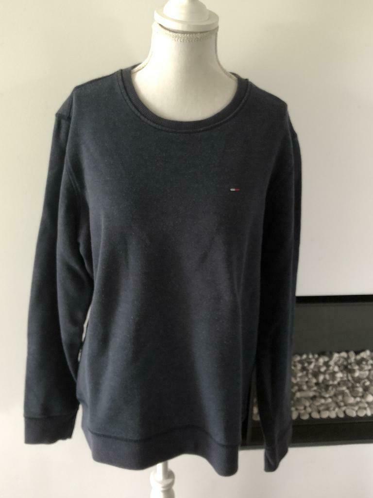 Heren trui Tommy Hilfinger maat M, Enlèvement ou Envoi, Tommy Hilfiger, Comme neuf, Bleu