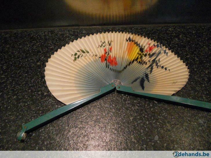 - Waaier -, Huis en Inrichting, Woonaccessoires | Wanddecoraties, Ophalen of Verzenden, Gebruikt