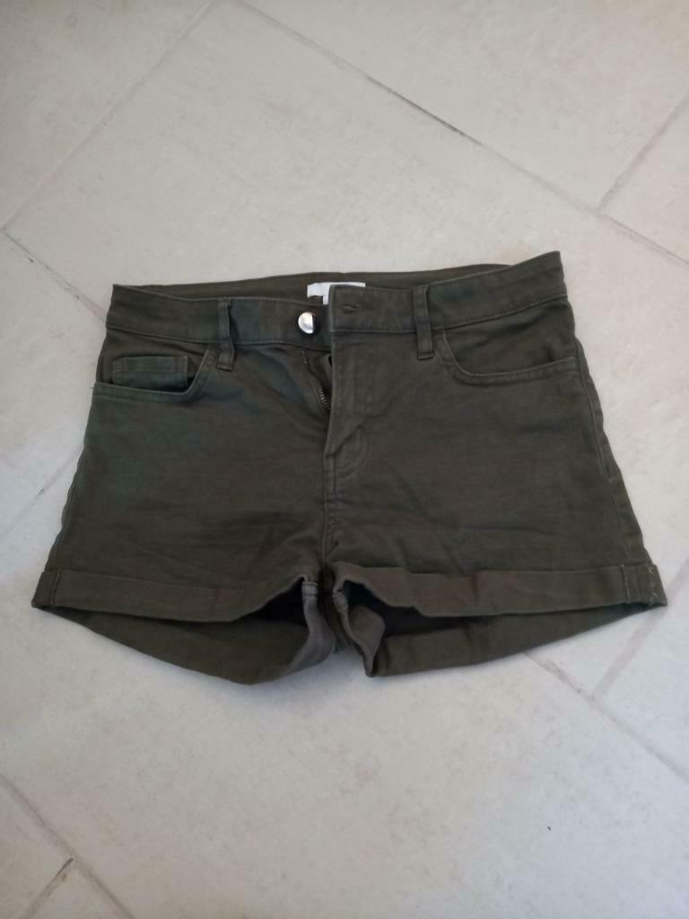 short, groen, maat 34, H&M, Kort, Ophalen of Verzenden, Maat 34 (XS) of kleiner