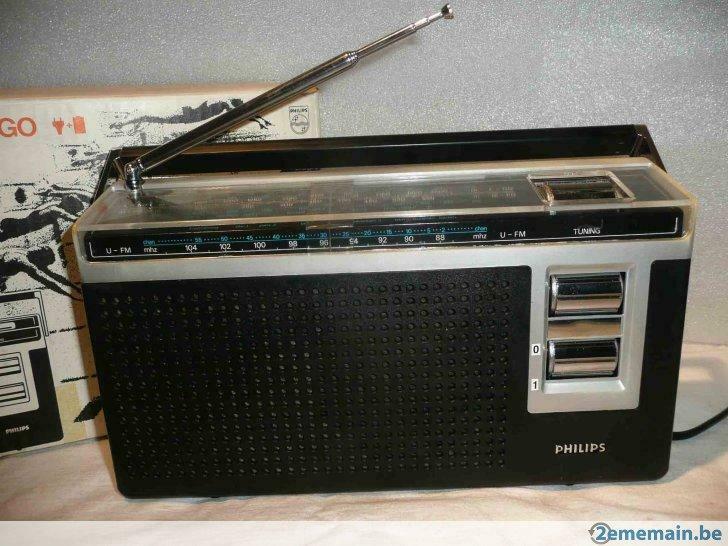 radio Philips 90RL450 - mono, TV, Hi-fi & Vidéo, Tuners, Enlèvement ou Envoi