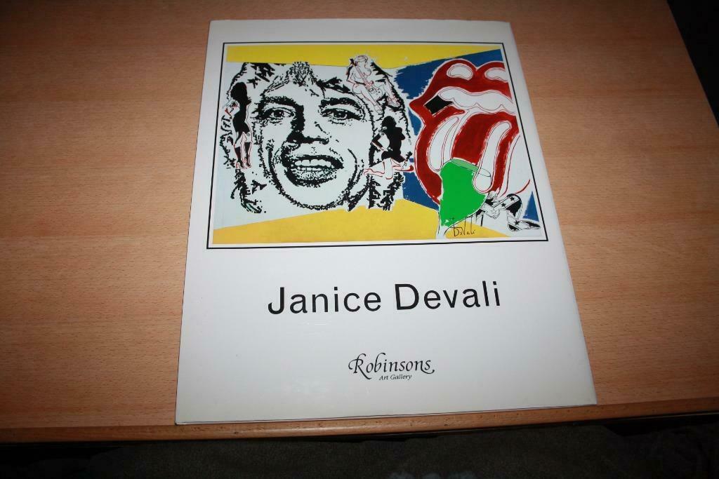Signé : Janice Devali Editeur : Robinsons Art Galler Gall, Peinture et dessin, Enlèvement ou Envoi, Comme neuf, Janice Devali