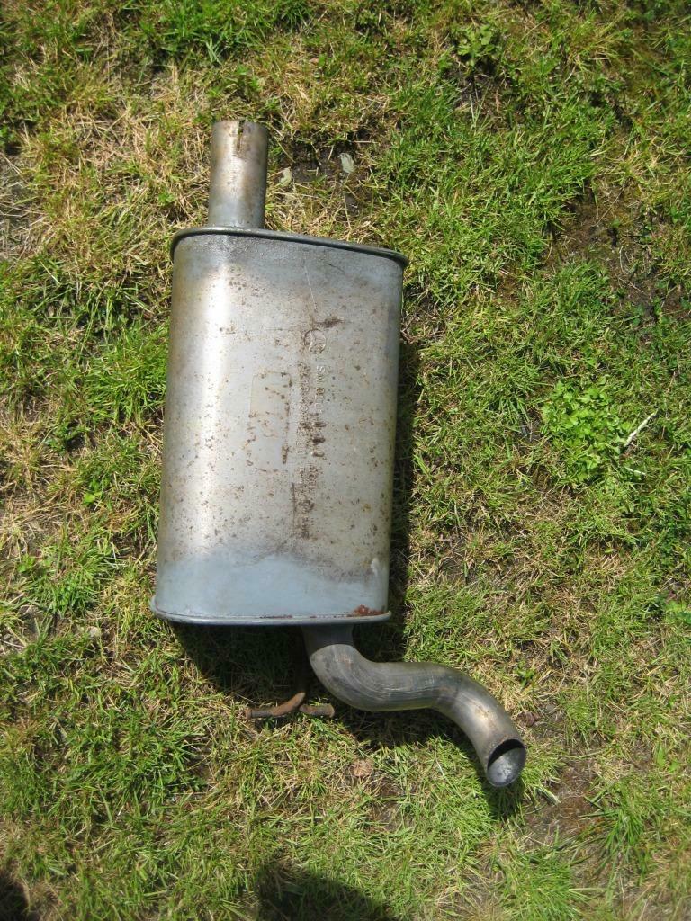 pot d'échappement auto Mercedes-benz, Autos : Pièces & Accessoires, Systèmes d'échappement, Enlèvement, Utilisé, Mercedes-Benz