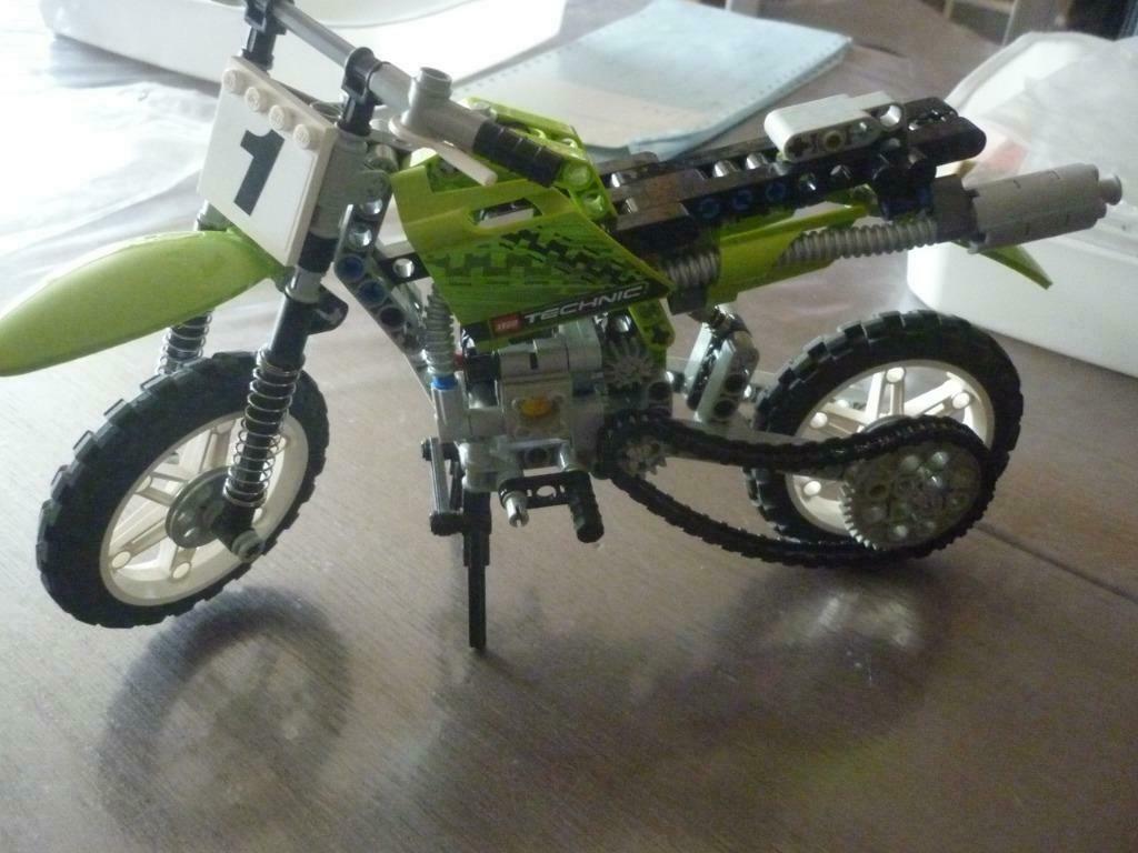 lego 8291 dirt bike, Kinderen en Baby's, Ophalen of Verzenden, Gebruikt, Complete set, Lego