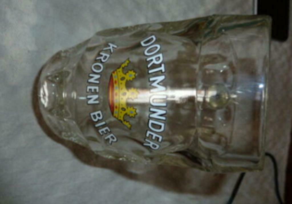 bier glas / bier pul DORTMUNDER KRONEN BIER 0,25L, Verzamelen, Glas en Drinkglazen, Gebruikt, Bierglas, Ophalen of Verzenden