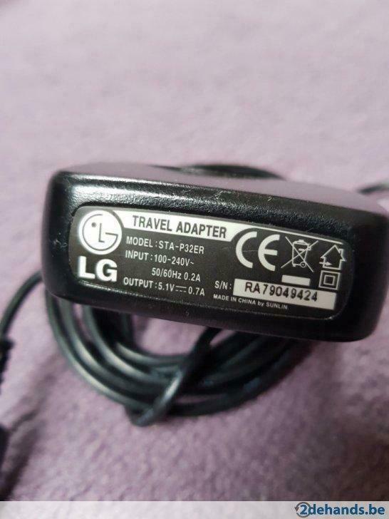 CHARGEUR LG, Télécoms, Enlèvement ou Envoi, Utilisé