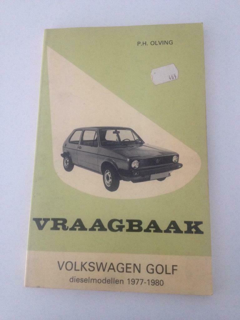 Vraagbaak Golf 1 diesel 1977-1980, Ophalen of Verzenden