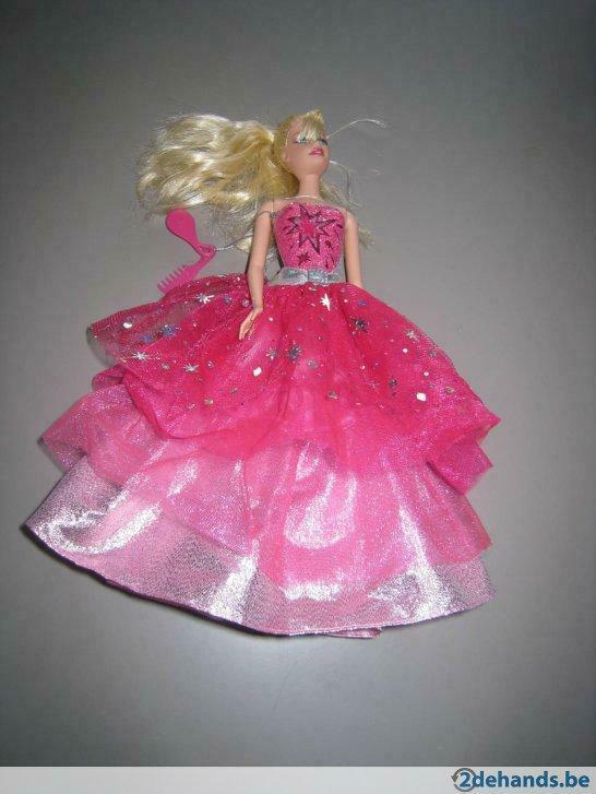 Prachtige Barbie pop (uit een modesprookje), Kinderen en Baby's, Ophalen of Verzenden, Gebruikt, Barbie