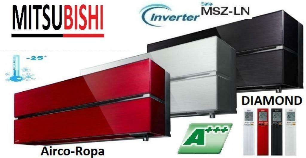 Mitsubishi Premium LN : Wifi  R32  A+++ inverter warmtepomp, Elektronische apparatuur, Airco's, Koelen en Ontvochtigen, Timer