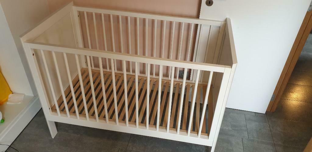 Kinderbed Troll wit 60 x 120, Gebruikt, Minder dan 140 cm, Minder dan 70 cm, Ophalen