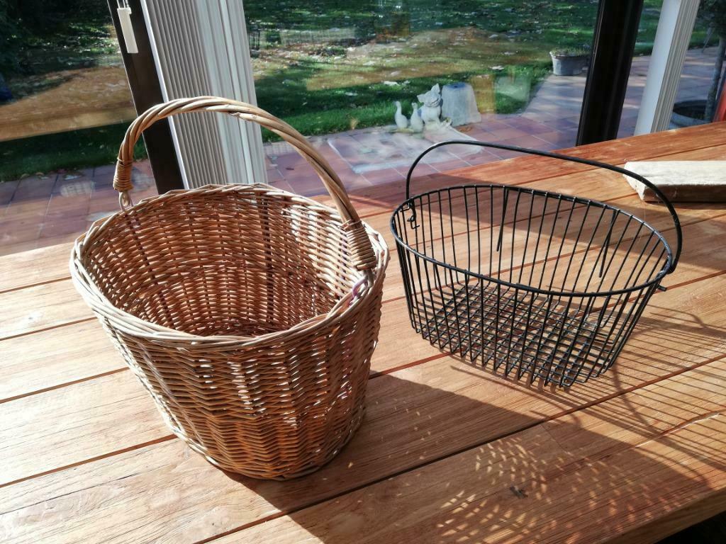 Panier de vélo - Lot de 2 pièces - Paniers de vélo, Enlèvement, Comme neuf, Panier de vélo, Fixation au guidon
