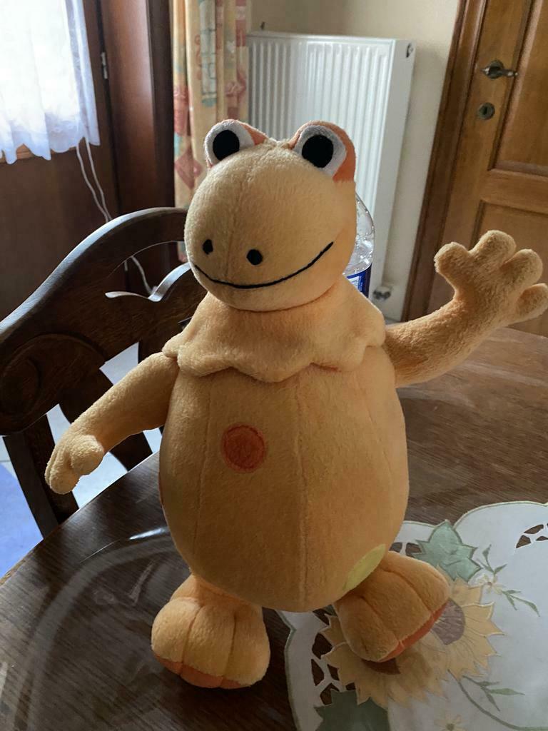 Ancienne peluche Casimir parlante quand on appuie son ventre, Collections