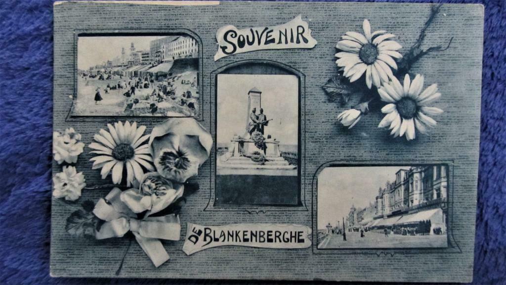 POSTKAARTEN- SOUVENIR DE BLANKENBERGE., Verzamelen, Ophalen of Verzenden, 1920 tot 1940, Gelopen, West-Vlaanderen