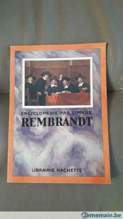 Rembrandt - Encyclopédie par l'image 1950, Antiquités & Art