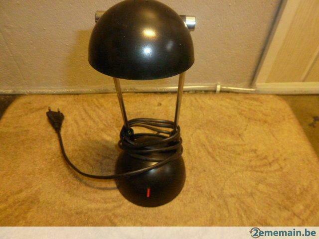 Lampe de bureau halogène moderne, Ophalen, Zo goed als nieuw, Metaal, Minder dan 50 cm