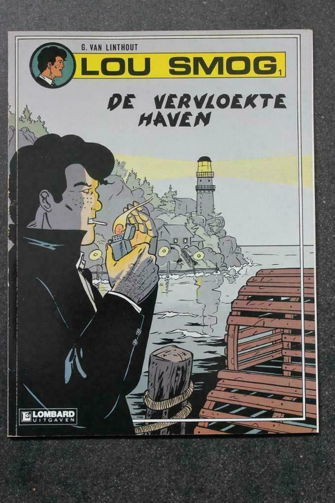 Lou Smog - Le port maudit No. 1, Livres, G. Van Linthout, Enlèvement ou Envoi, Une BD, Utilisé