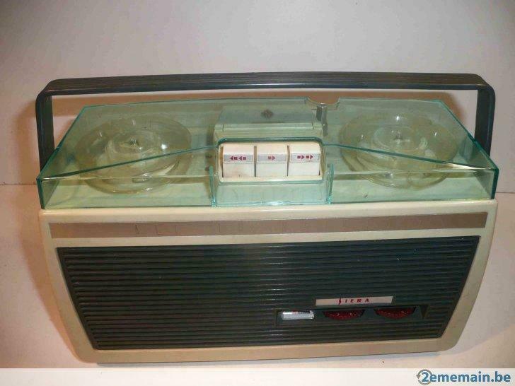 enregistreur à bande " mini "  SIERA- SA-9101T -id Philips, TV, Hi-fi & Vidéo, Enlèvement ou Envoi, Magnétophone, Avec bandes