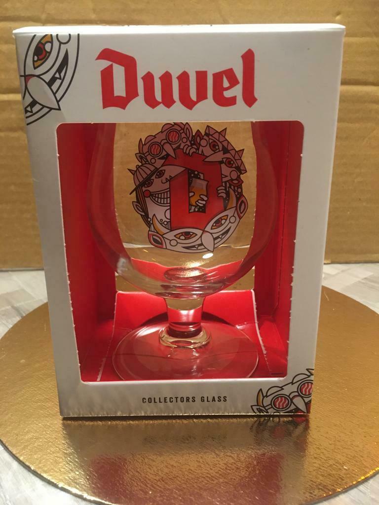 DUVEL bierglas Patrick Croes met verzamelbox, Duvel