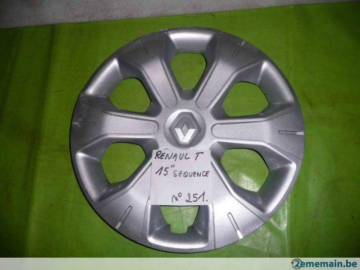 enjoliveur RENAULT 15'' (n°251) modèle Séquence -1 pc, Enlèvement ou Envoi, Utilisé, Jante(s)