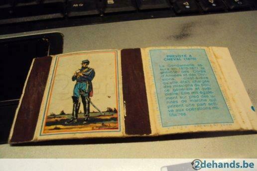 oude soldaat, Utilisé, Boîtes ou marques d'allumettes