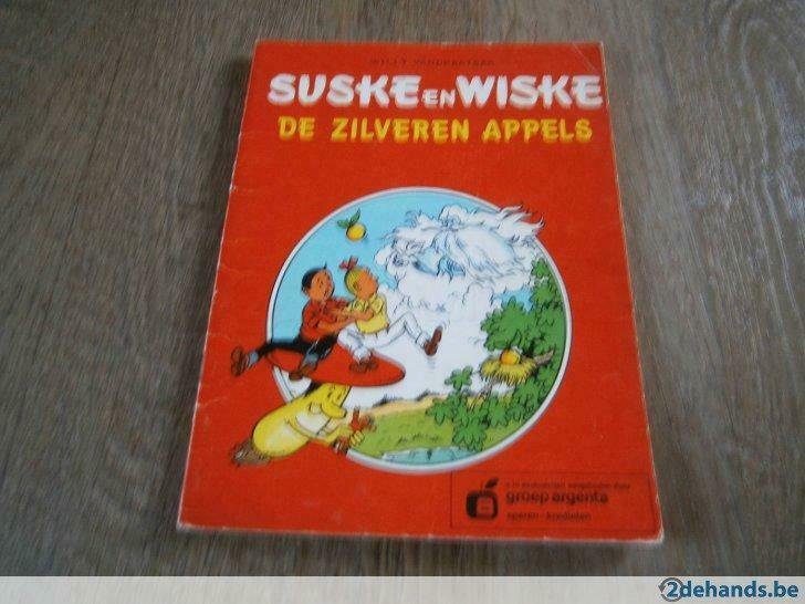 Suske en Wiske    De zilveren appels    1981, Enlèvement ou Envoi, Willy Vandersteen, Une BD, Utilisé