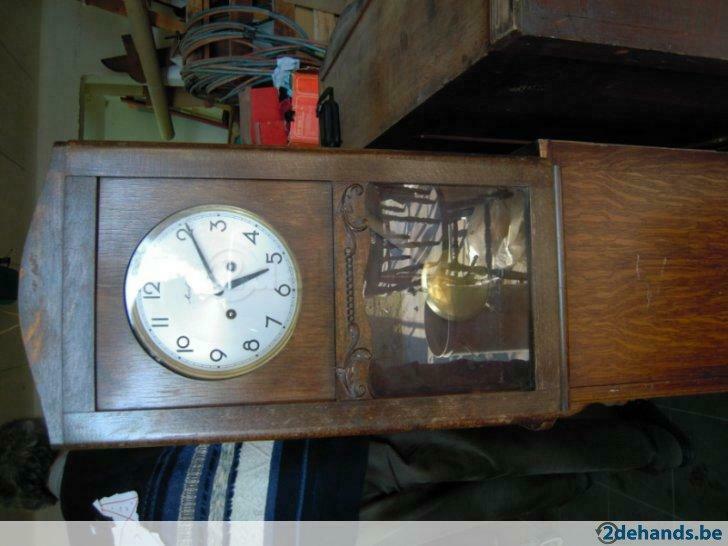 mouvement d'horloge mauthé avec clé, Antiquités & Art, Enlèvement ou Envoi