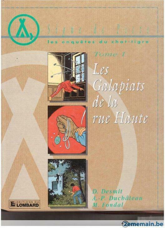 Signe de Piste - les enquêtes du chat-tigre - les galapiats, Enlèvement ou Envoi, Utilisé