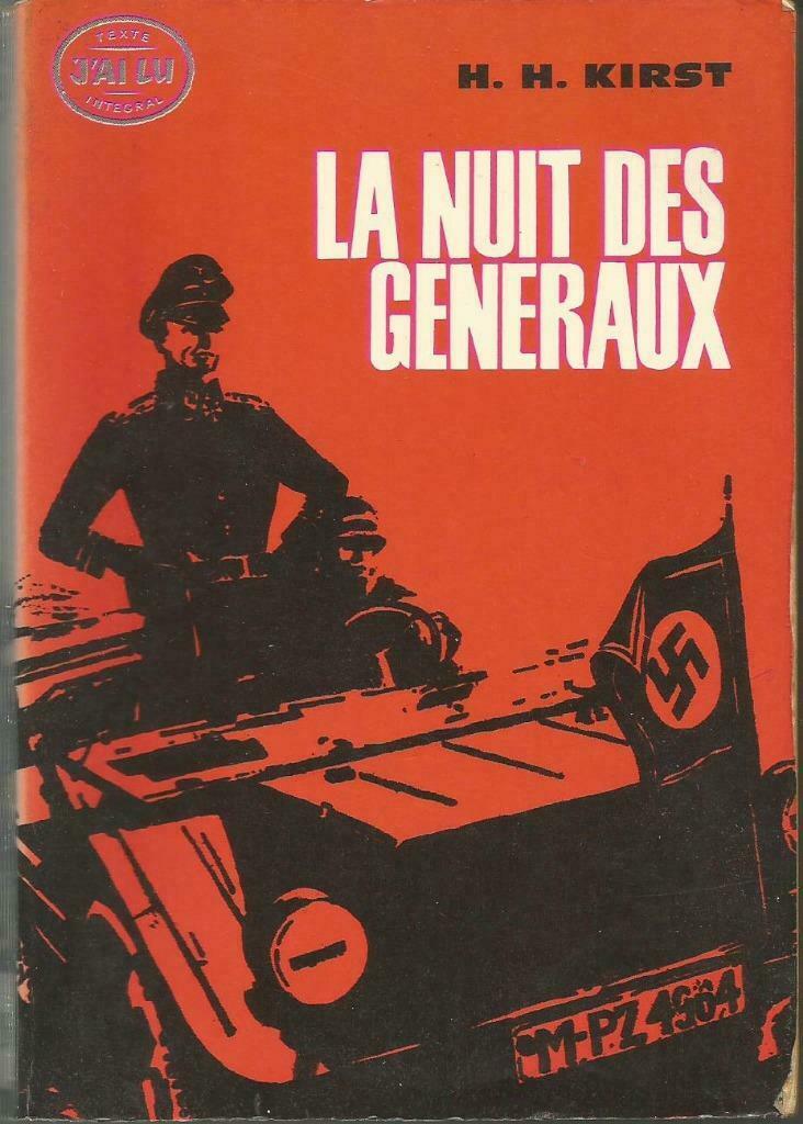 LA NUIT DES GÉNÉRAUX - Hans Hellmut Kirst, Livres, Belgique, Utilisé, Hans Hellmut Kirst, Enlèvement ou Envoi
