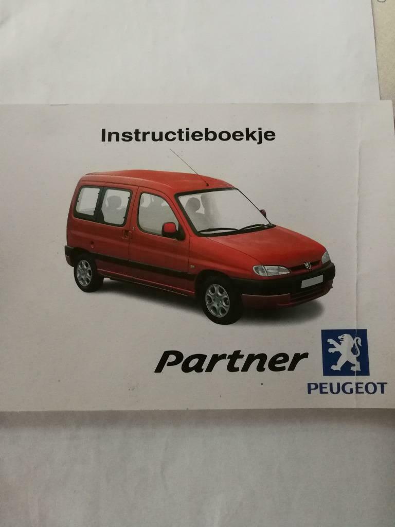 PEUGEOT PARTNER Handleiding, Enlèvement ou Envoi, Utilisé