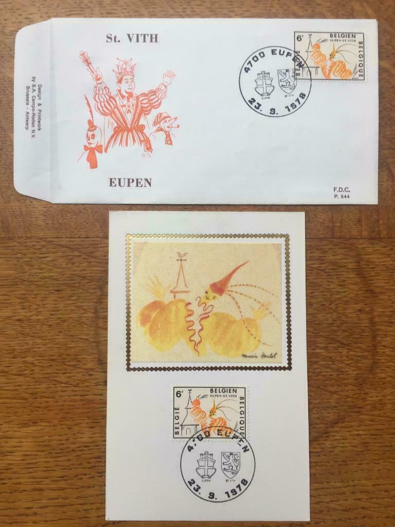 Eupen St.Vith Campo Rodan 1978, Collections, Enlèvement ou Envoi, 1960 à 1980, Non affranchie, Ville ou Village