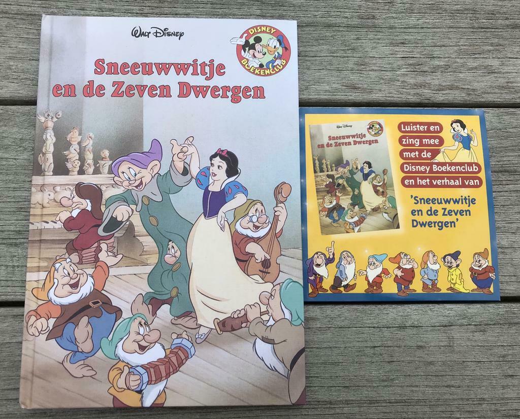 Sneeuwwitje en de zeven dwergen + cd, Enlèvement ou Envoi, Comme neuf