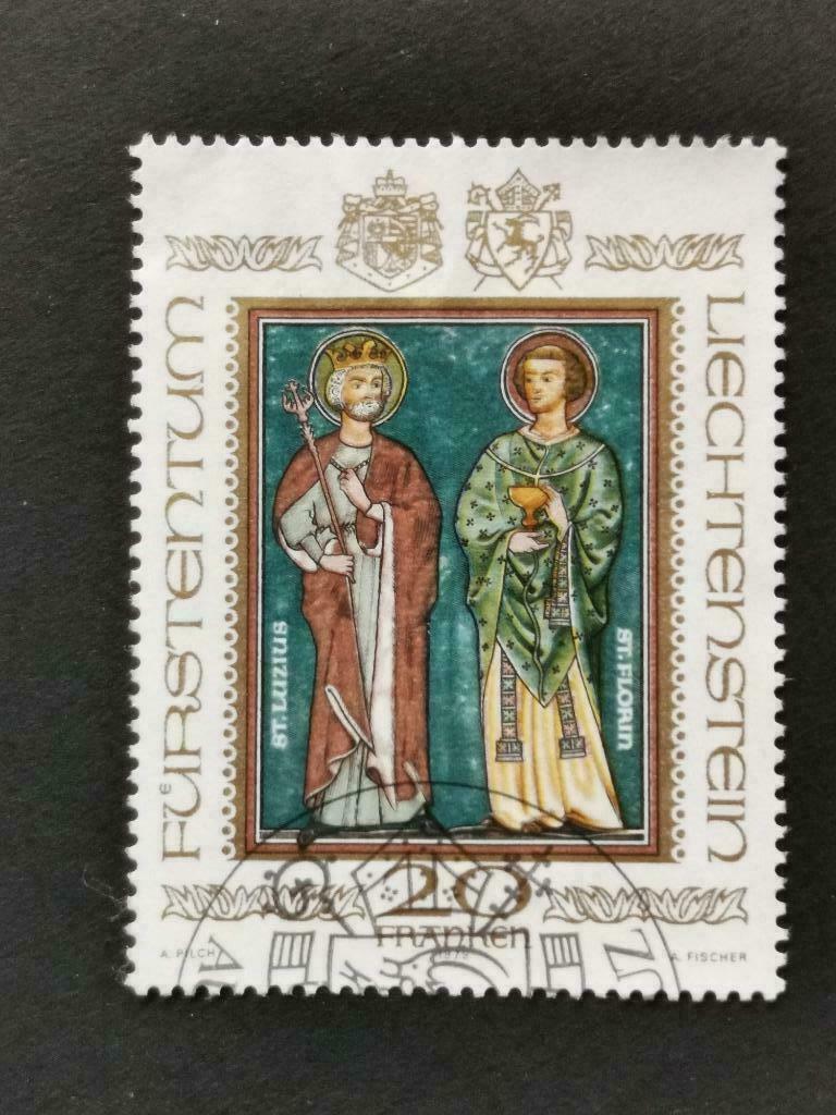 Liechtenstein 1979, Postzegels en Munten, Verzenden, Gestempeld