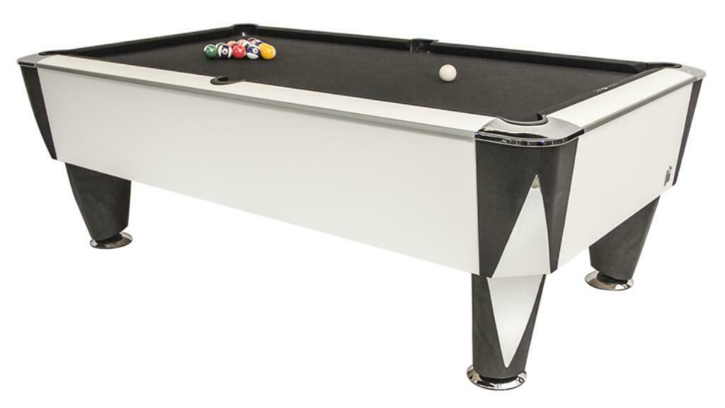 Table de billard Sam, couleur: blanc -> Samedi Ouvert, Envoi, Neuf, Table de billard