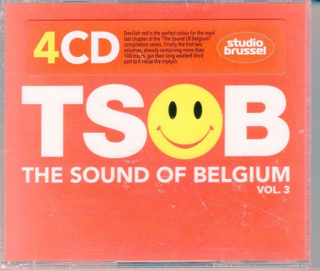 TSOB.VOL.3.(RED) THE SOUND OF BELGIUM.4 CD BOX. New. Sealed, Cd's en Dvd's, Ophalen of Verzenden, Nieuw in verpakking, Boxset
