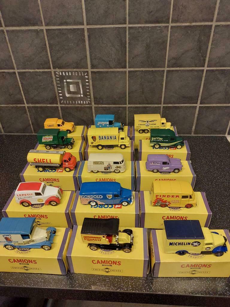 15 Voitures et Camions Publicitaires CORGI 1/50, Enlèvement ou Envoi, Neuf