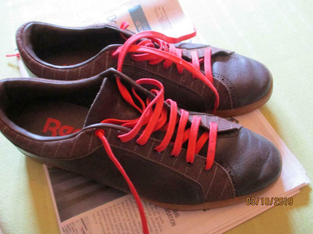 CHAUSSURES HOMME REEBOK POINTURE 42., Bruin, Ophalen of Verzenden, Zo goed als nieuw, Sneakers
